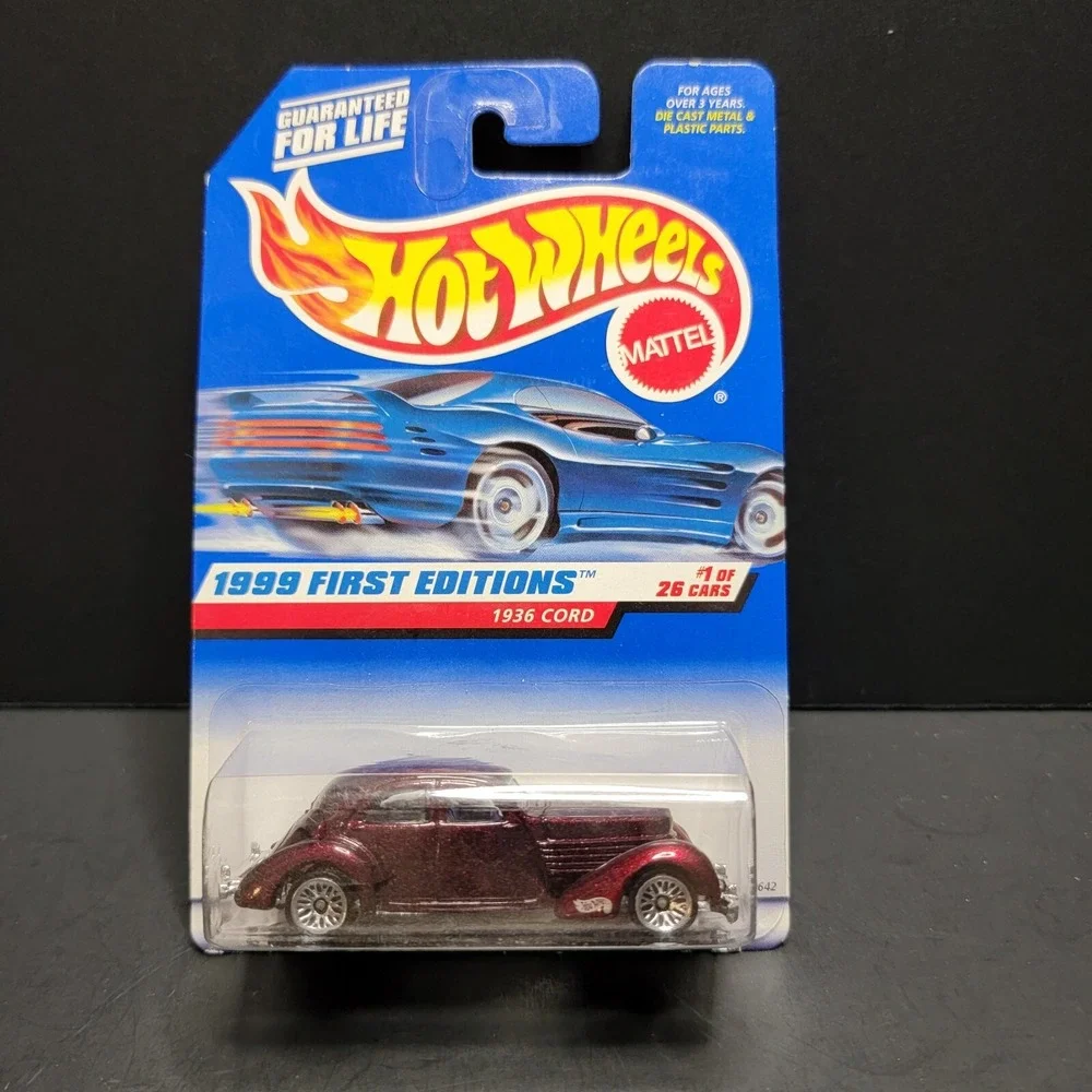 1999 Hot Wheels First Edition 1936 Cord 1/26